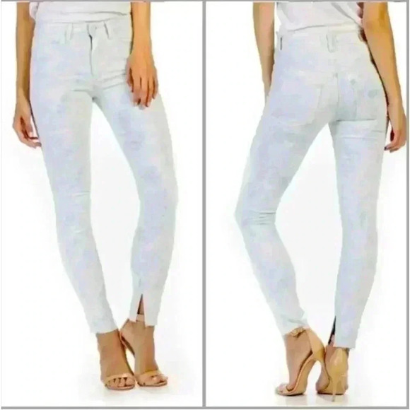 Rosie HW x Paige Madeline in Skylar wash raw hem skinny jeans Size 25 $239 - Picture 5 of 13